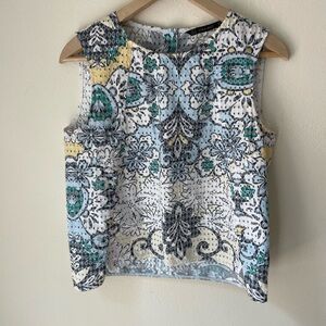 Zara perforated tank top. Size M